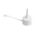 White 28mm Spouted Cap