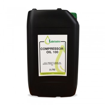 Lubrisolve Compressor Oil 100 25 litres